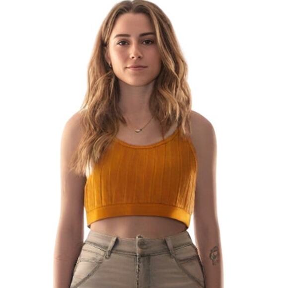 Offline by Aerie Sports Bra in Orange NWT Size Medium - Picture 1 of 5